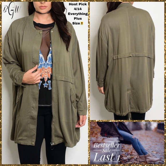 Very J Jackets & Blazers - Best Seller 🎉HP🎉Plus Anorak Jacket